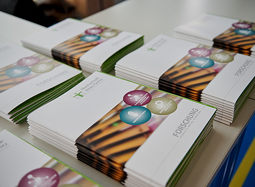 Brochures of the Zittau/Görlitz University of Applied Sciences on the topic of research